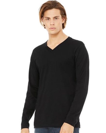 BELLA + CANVAS - Long Sleeve V-Neck Tee - 3425