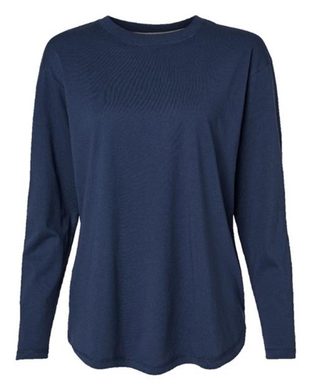 LAT - Women's Fine Jersey Long Sleeve Tee - 3508