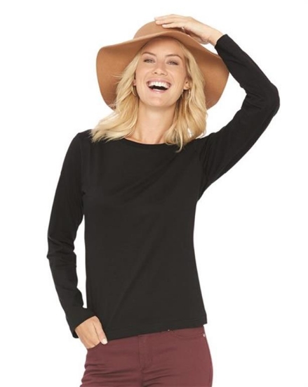 LAT - Women's Long Sleeve Premium Jersey Tee - 3588