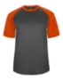 Carbon Heather/ Burnt Orange