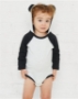 Rabbit Skins - Fine Jersey Infant Character Hooded Long Sleeve Bodysuit with Ears - 4418