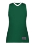 Dark Green/ White