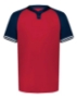 Scarlet/ Navy