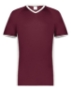 Maroon/ White