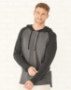 LAT - Fine Jersey Hooded Long Sleeve Raglan T-Shirt - 6917