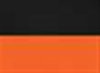 Black/ Orange