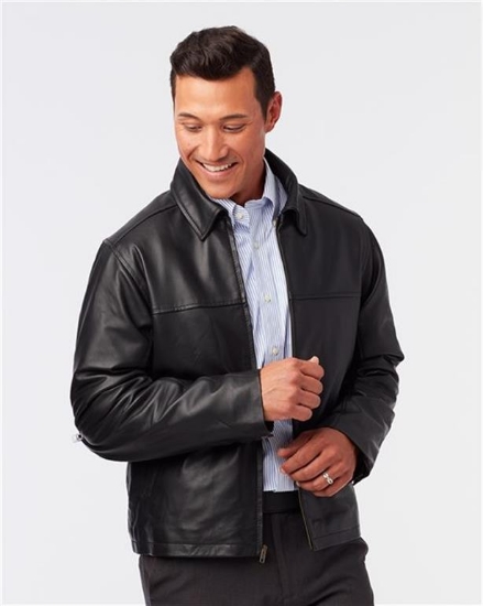 Burk's Bay - Napa Leather Driving Jacket - 8000T