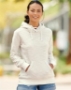 J. America - Women’s French Terry Sport Lace Scuba Hooded Pullover - 8694