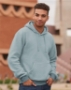 J. America - Flip Side Fleece Hooded Sweatshirt - 8709