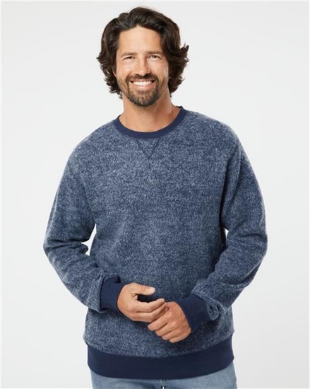 J. America - Aspen Fleece Crewneck Sweatshirt - 8712