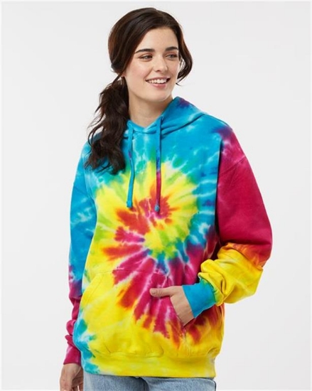 Colortone - Tie-Dyed Hooded Sweatshirt - 8777
