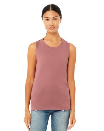 BELLA + CANVAS - Women's Flowy Scoop Muscle Tank - 8803