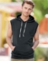 J. America - Triblend Sleeveless Hooded Sweatshirt - 8877