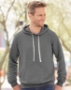 JERZEES - Snow Heather French Terry Raglan Hooded Sweatshirt - 90MR