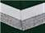 Dark Green/ White/ Metallic Silver