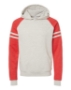 Oatmeal Heather/ Fiery Red Heather