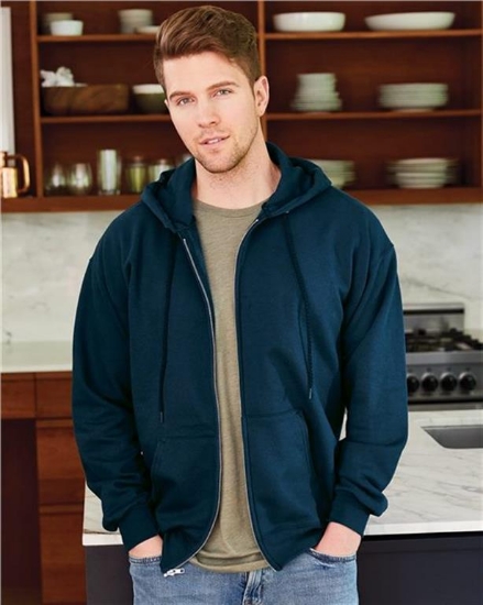 Hanes - Ultimate Cotton® Full-Zip Hooded Sweatshirt - F280