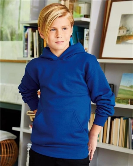 Hanes - Ecosmart® Youth Hooded Sweatshirt - P473