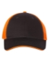 Charcoal/ Neon Orange