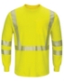Bulwark - Hi-Visibility Lightweight Long Sleeve T-Shirt - SMK8