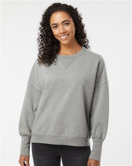 MV Sport - Women's Sueded Fleece Crewneck Sweatshirt - W22712